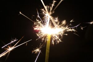 a sparkler