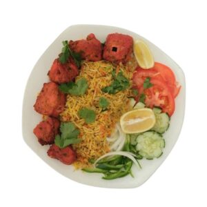Chicken Kashmiri Tikka with Rice