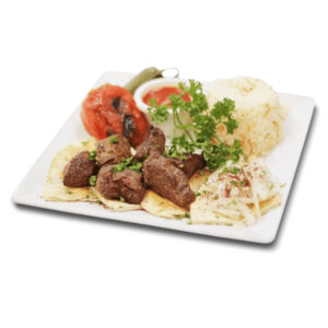Lamb Kabab with Rice